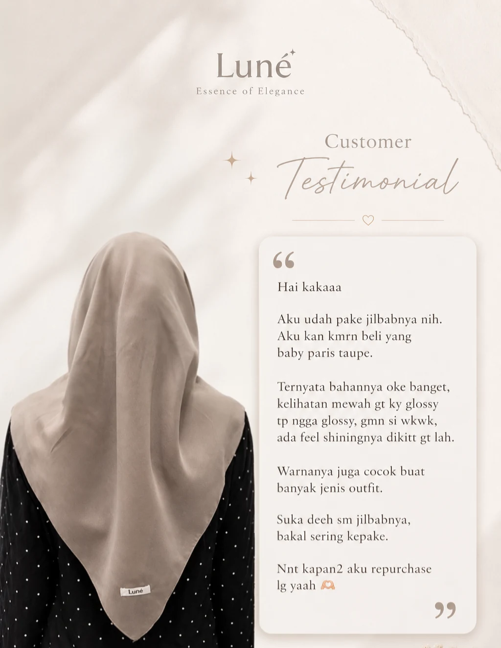 Testimoni Luné: Baby Paris, kelihatan mewah
