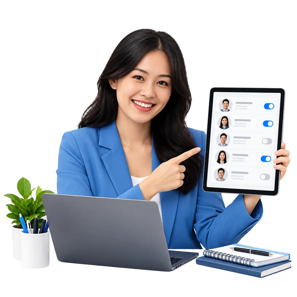 Ilustrasi layanan Employee & User Management dari Maerev Semarang